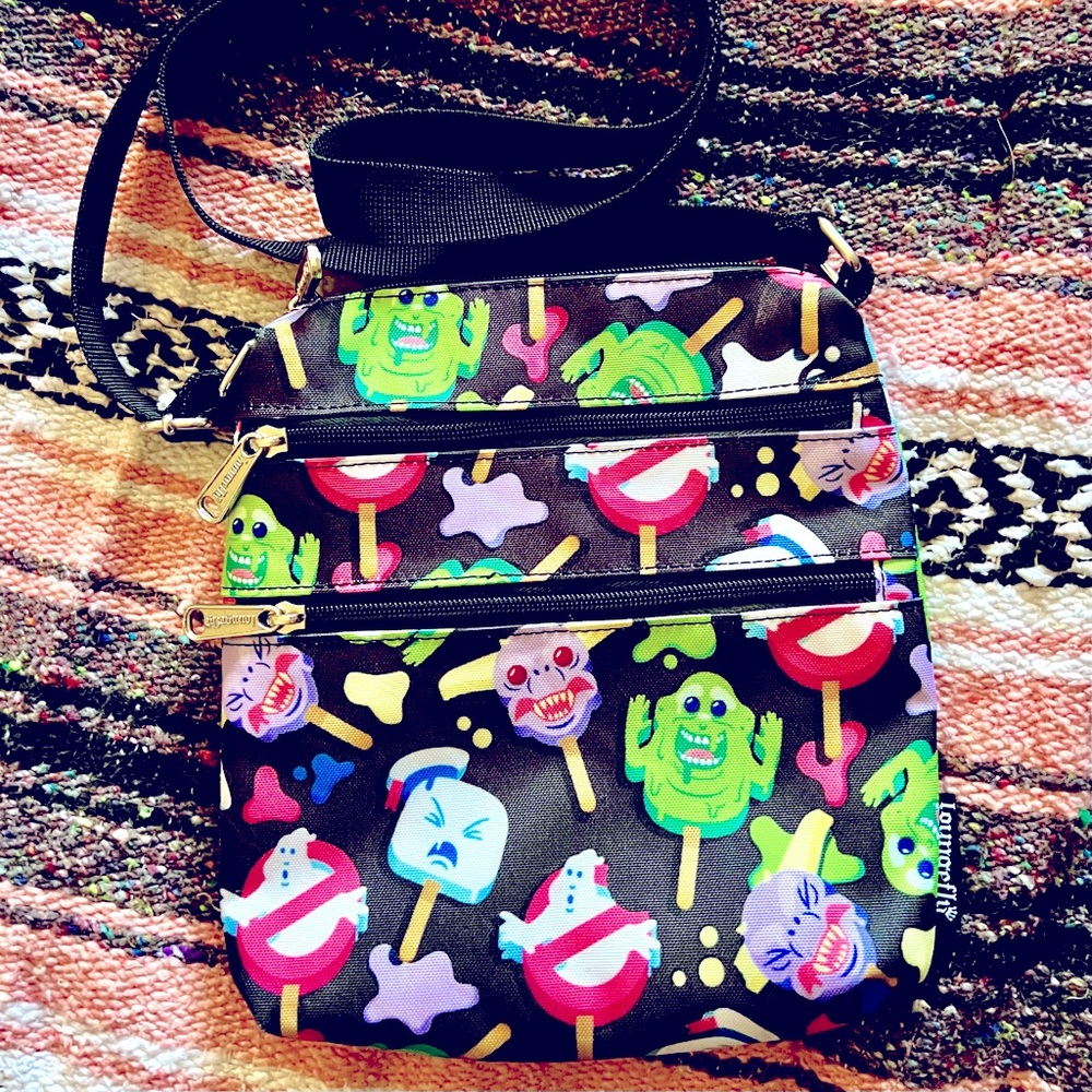 Loungefly Ghostbusters Ghost Candy Crossbody Shou… - image 1